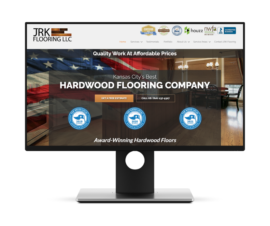 JRK FLooring website