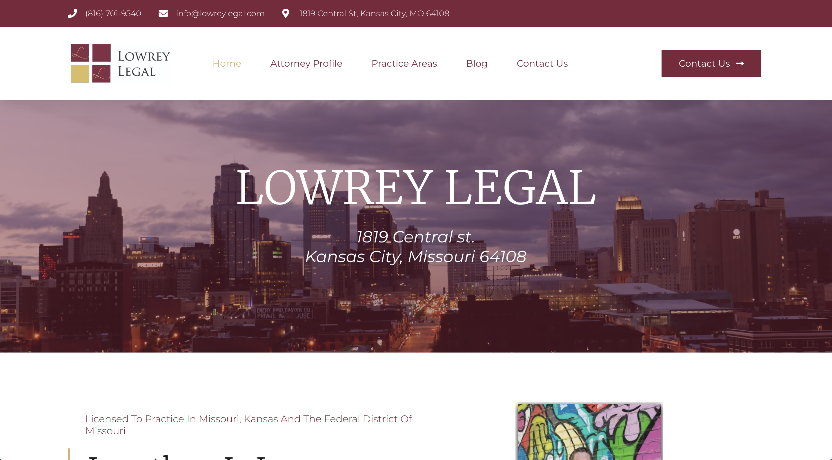 law firm website